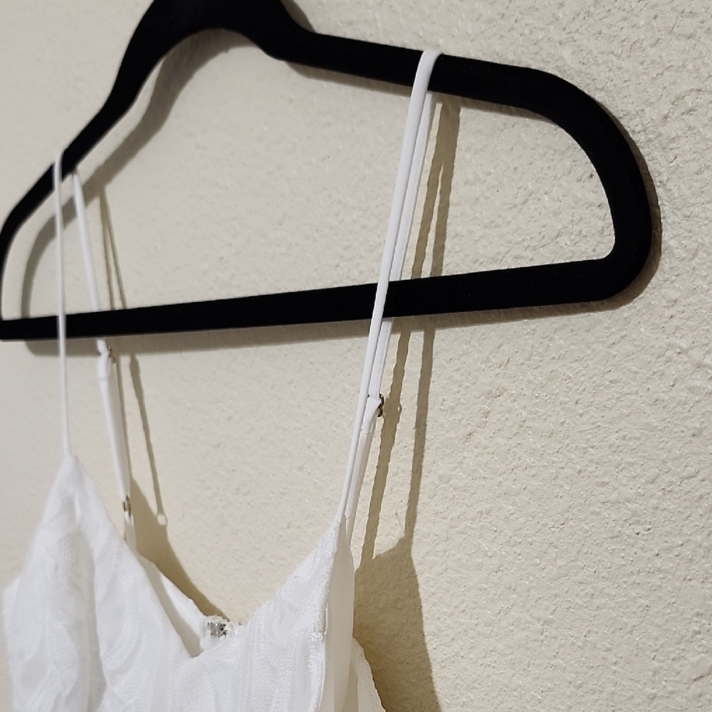 Show Me Your MuMu White Spaghetti Strap Slip Dress - Picture 4 of 16